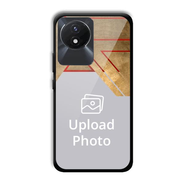 Brown Customized Printed Back Cover for Vivo Y02
