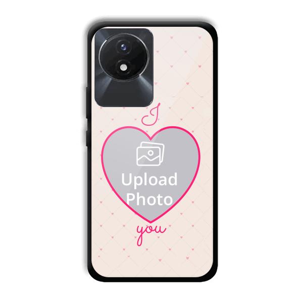 I Love You Customized Printed Back Cover for Vivo Y02