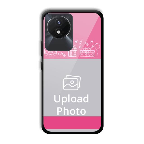 Birthday Design Customized Printed Back Cover for Vivo Y02
