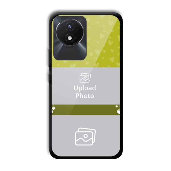 Moss Green Customized Printed Back Cover for Vivo Y02