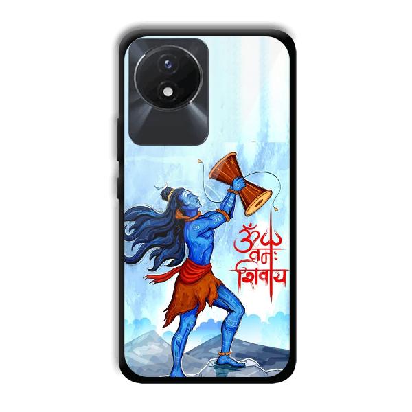 Om Namah Shivay Phone Customized Printed Back Cover for Vivo Y02