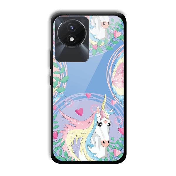 The Unicorn Phone Customized Printed Back Cover for Vivo Y02