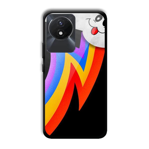 Fancy Pattern Phone Customized Printed Back Cover for Vivo Y02