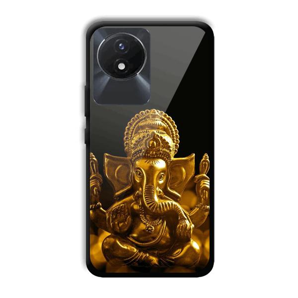 Ganesha Idol Phone Customized Printed Back Cover for Vivo Y02