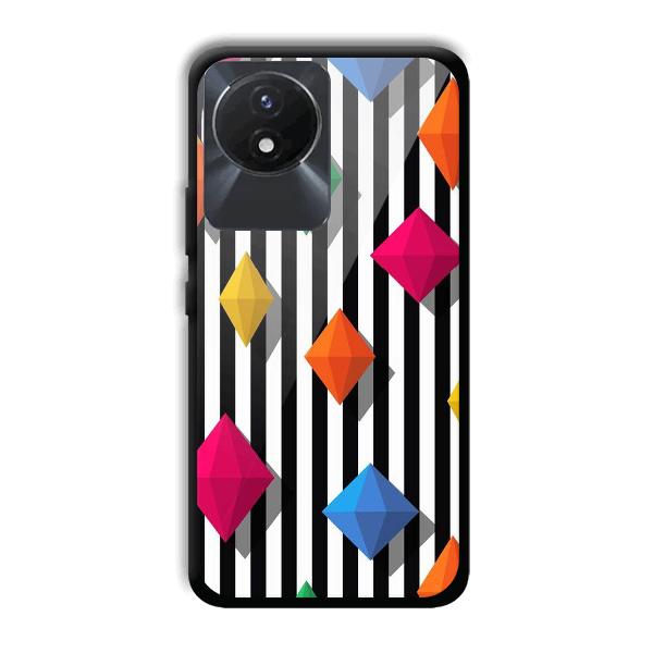 Origami Phone Customized Printed Back Cover for Vivo Y02