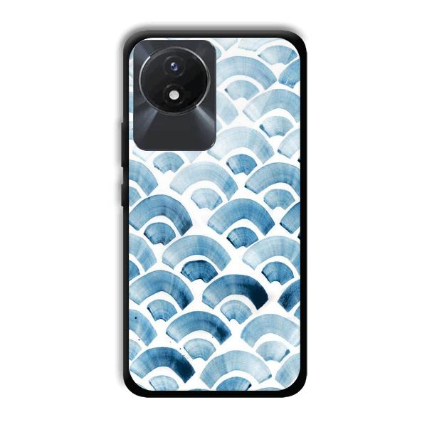 Block Pattern Phone Customized Printed Back Cover for Vivo Y02