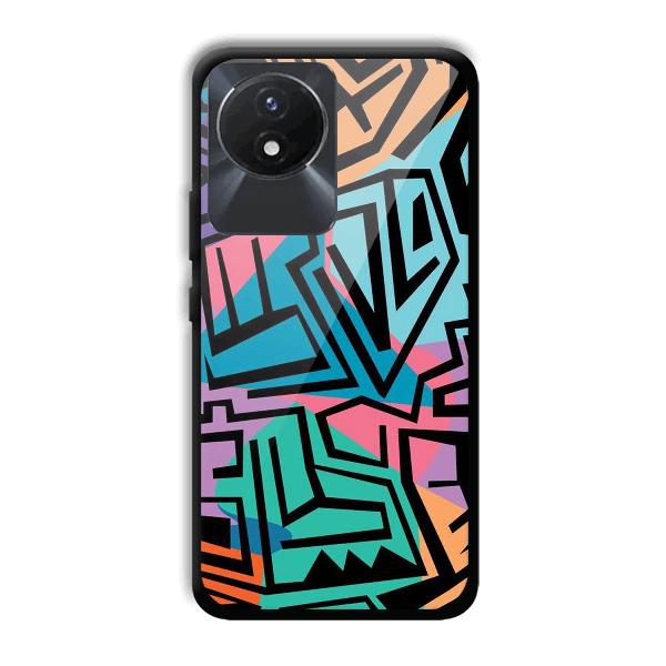 Patterns Phone Customized Printed Back Cover for Vivo Y02