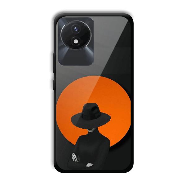 Woman In Black Phone Customized Printed Back Cover for Vivo Y02