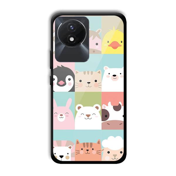 Kittens Phone Customized Printed Back Cover for Vivo Y02