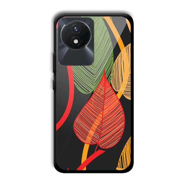 Laefy Pattern Phone Customized Printed Back Cover for Vivo Y02