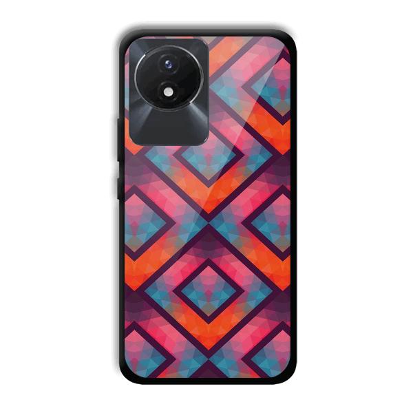 Colorful Boxes Phone Customized Printed Back Cover for Vivo Y02
