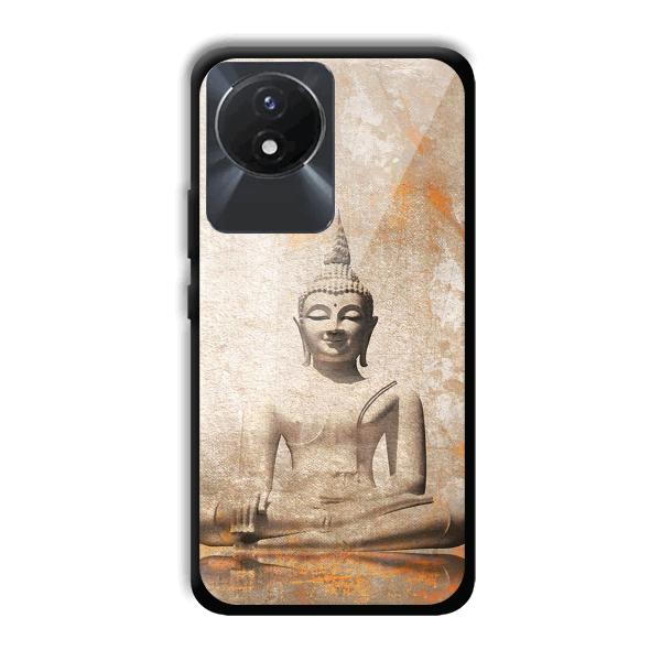Buddha Statute Phone Customized Printed Back Cover for Vivo Y02