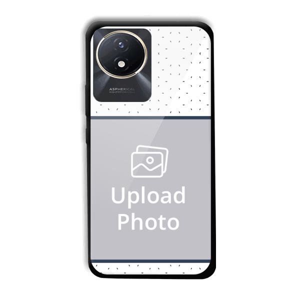 Blue Dots Customized Printed Back Cover for Vivo Y02t
