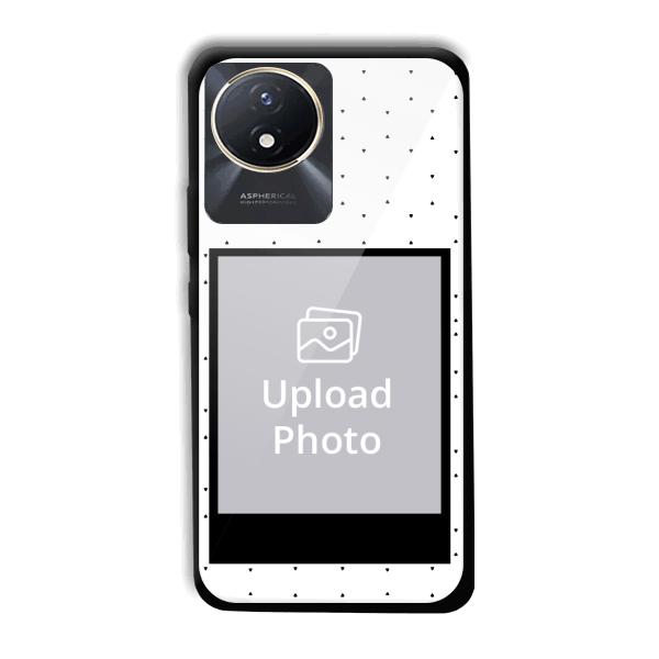 White Background Customized Printed Back Cover for Vivo Y02t