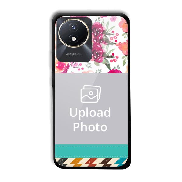 Water Color Painting Customized Printed Back Cover for Vivo Y02t