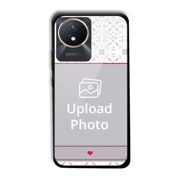 Fabric Print Customized Printed Back Cover for Vivo Y02t