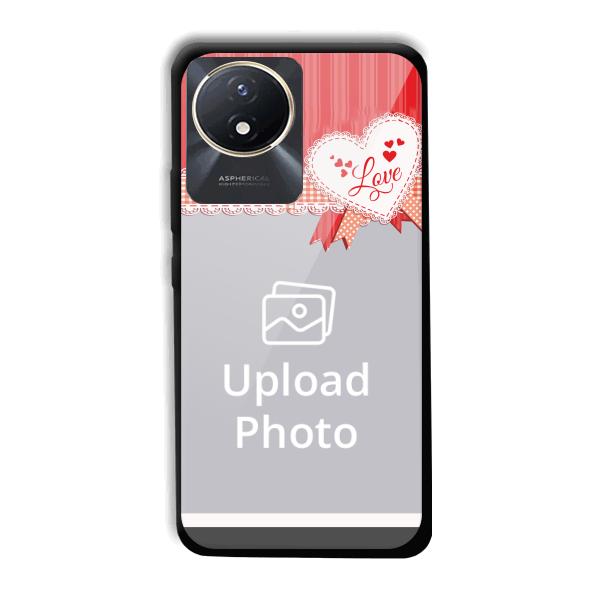 Valentine Customized Printed Back Cover for Vivo Y02t