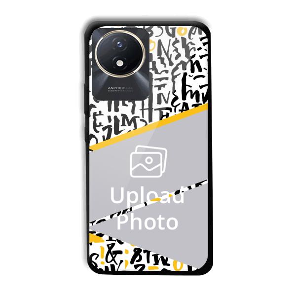 Letters Customized Printed Back Cover for Vivo Y02t