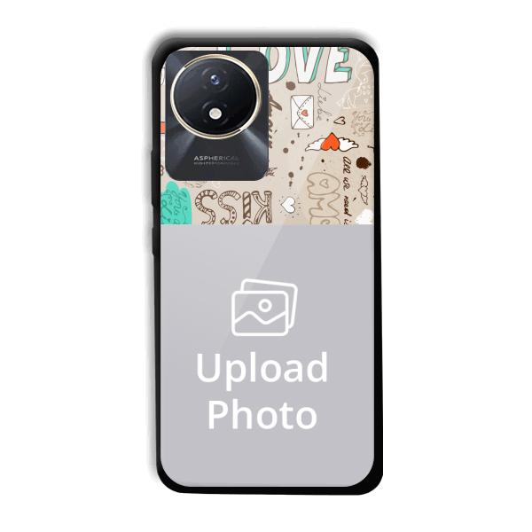 Love Customized Printed Back Cover for Vivo Y02t