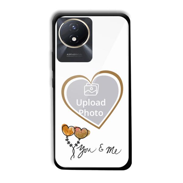 You & Me Customized Printed Back Cover for Vivo Y02t