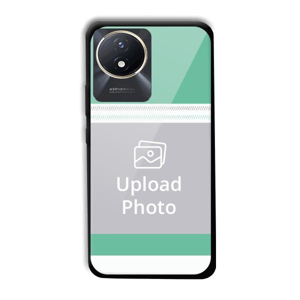 Sea Green Customized Printed Back Cover for Vivo Y02t