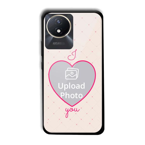 I Love You Customized Printed Back Cover for Vivo Y02t