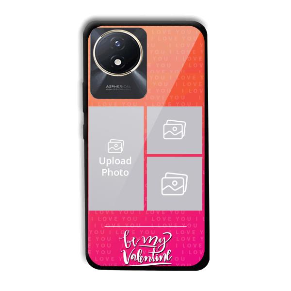 To My Valentine Customized Printed Back Cover for Vivo Y02t