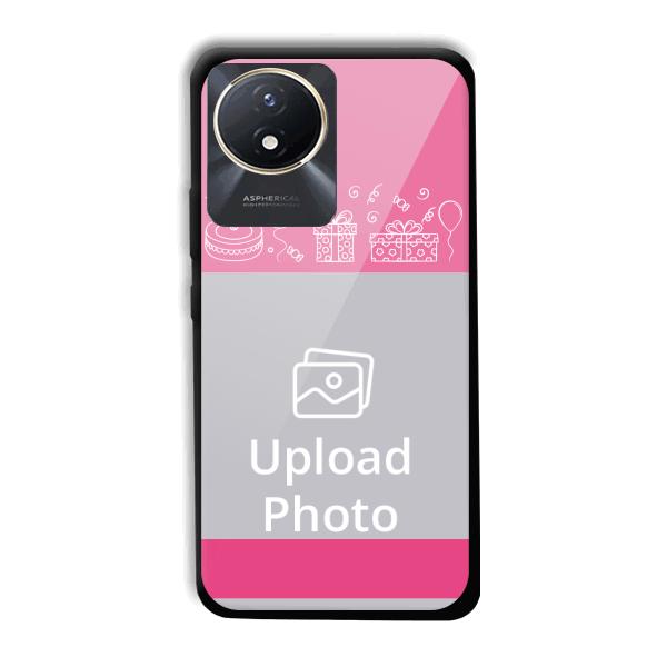 Birthday Design Customized Printed Back Cover for Vivo Y02t