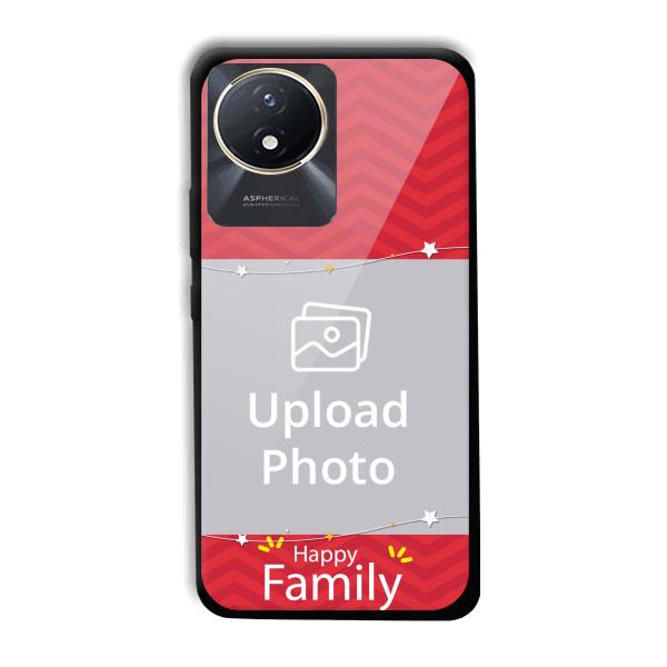 Happy Family Customized Printed Back Cover for Vivo Y02t