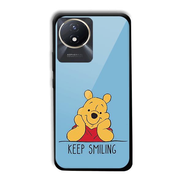 Winnie The Pooh Phone Customized Printed Back Cover for Vivo Y02t