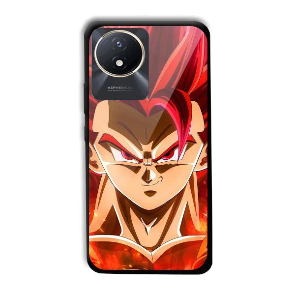 Goku Design Phone Customized Printed Back Cover for Vivo Y02t