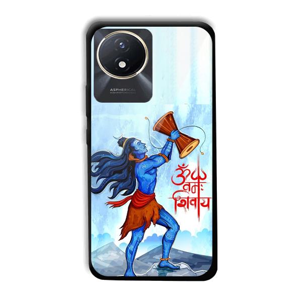 Om Namah Shivay Phone Customized Printed Back Cover for Vivo Y02t