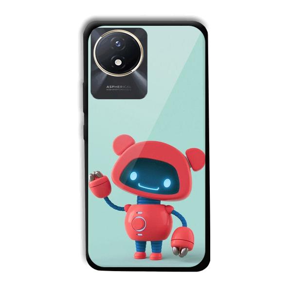 Robot Phone Customized Printed Back Cover for Vivo Y02t