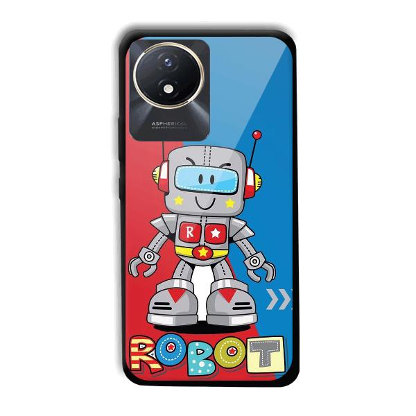 Robot Phone Customized Printed Back Cover for Vivo Y02t