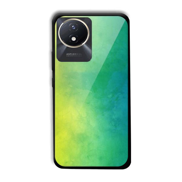 Green Pattern Phone Customized Printed Back Cover for Vivo Y02t
