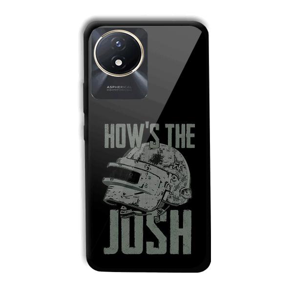 How's The Josh Phone Customized Printed Back Cover for Vivo Y02t