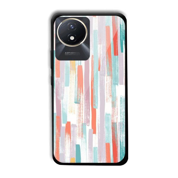 Light Paint Stroke Phone Customized Printed Back Cover for Vivo Y02t