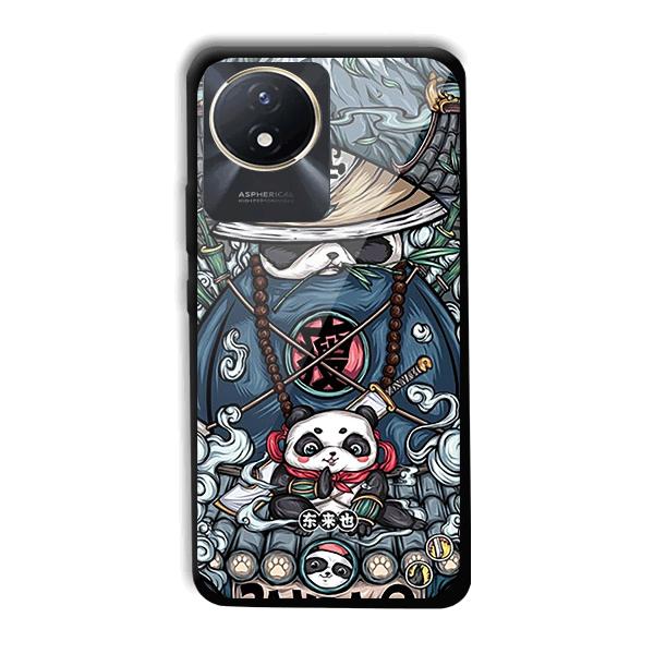 Panda Q Phone Customized Printed Back Cover for Vivo Y02t