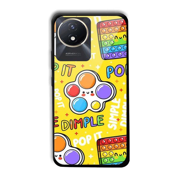 Pop It Phone Customized Printed Back Cover for Vivo Y02t