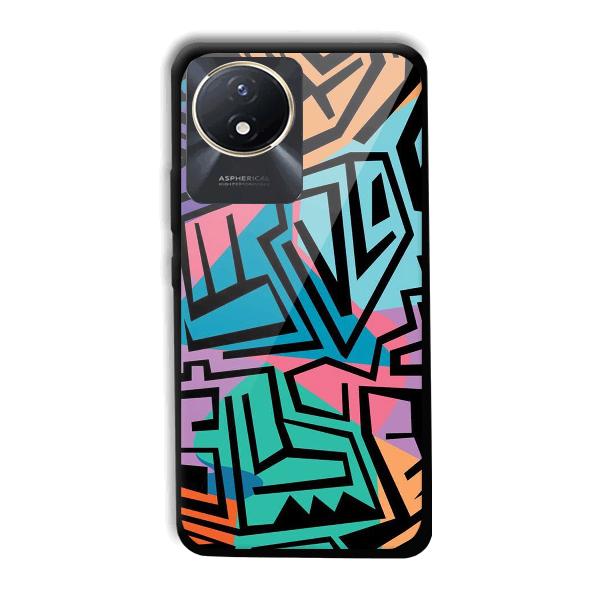 Patterns Phone Customized Printed Back Cover for Vivo Y02t
