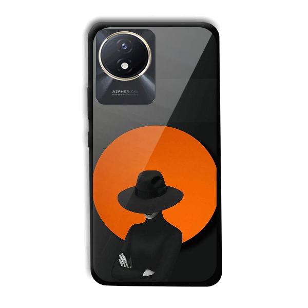 Woman In Black Phone Customized Printed Back Cover for Vivo Y02t