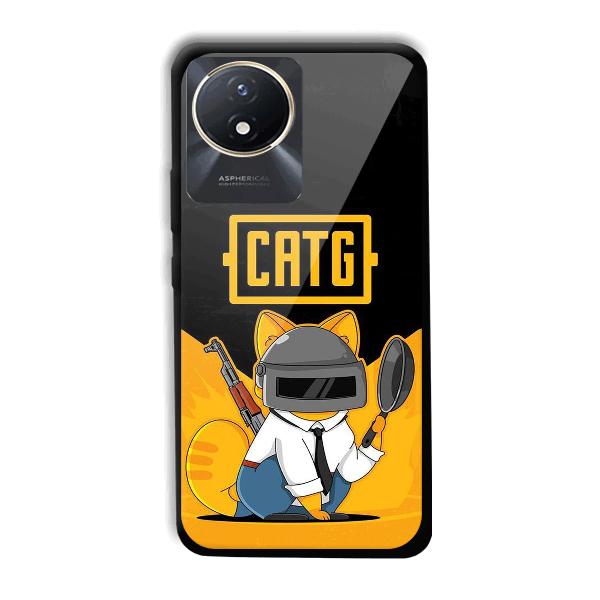 CATG Phone Customized Printed Back Cover for Vivo Y02t