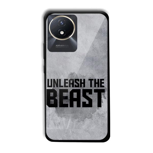 Unleash The Beast Phone Customized Printed Back Cover for Vivo Y02t