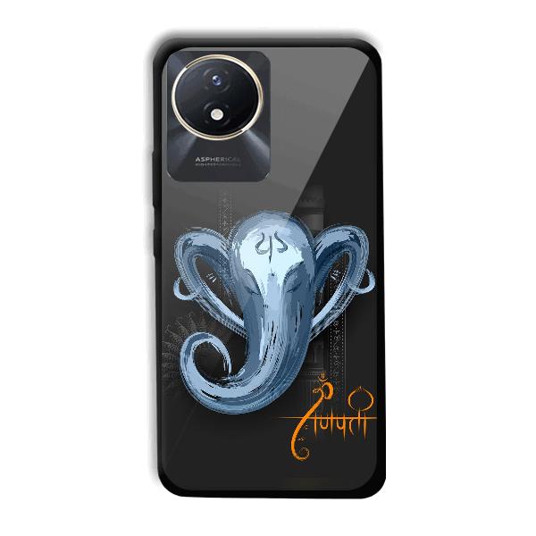 Ganpathi Phone Customized Printed Back Cover for Vivo Y02t