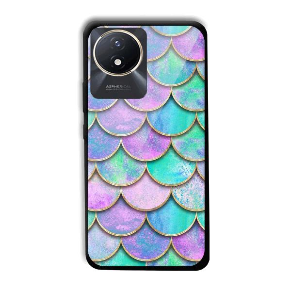 Mermaid Design Phone Customized Printed Back Cover for Vivo Y02t