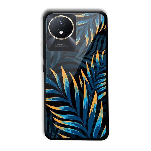 Mountain Leaves Phone Customized Printed Back Cover for Vivo Y02t