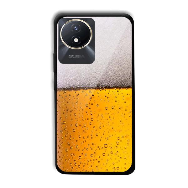 Beer Design Phone Customized Printed Back Cover for Vivo Y02t