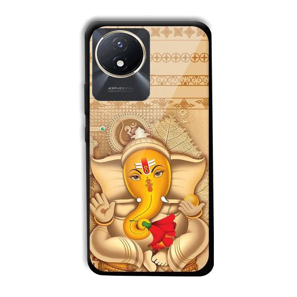 Ganesha Phone Customized Printed Back Cover for Vivo Y02t