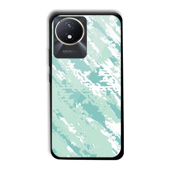 Sky Blue Design Phone Customized Printed Back Cover for Vivo Y02t