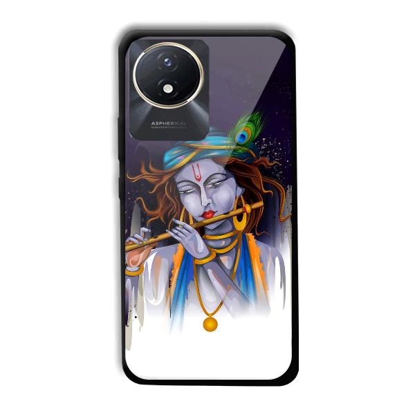 Krishna Phone Customized Printed Back Cover for Vivo Y02t